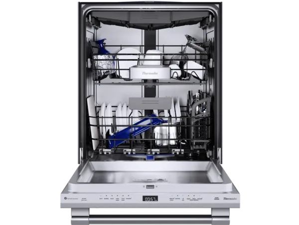 Thermador high end dishwashers sapphire with professional ahandle