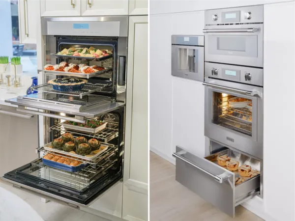 Double Oven and Triple Oven side-by-side comparison