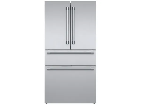 36-inch Freestanding Refrigerator Stainless Steel Professional Handles