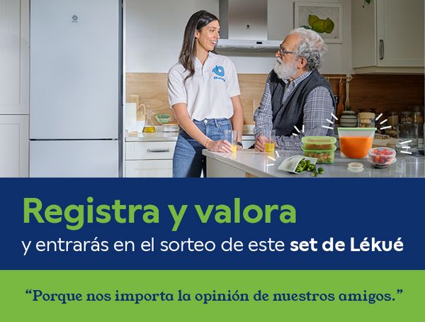 Valora tus electrodomésticos y consigue un set profesional de cocina.