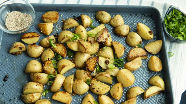 Miso Roasted Potatoes