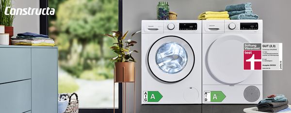 Waschmaschinen und Wäschetrockner mit Qualität zum fairen Preis.