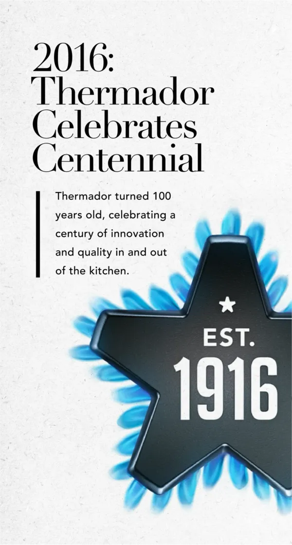 Thermador Celebrates Centennial 2016