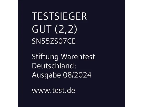 Testsieger SN55ZS07CE GUT 2,2