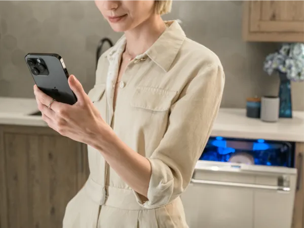 Woman Looking at phone