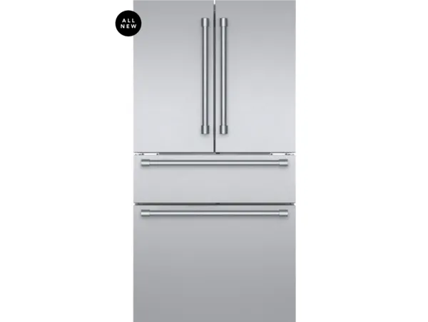 thermador high end freestanding refrigerator 4 door freestanding t36fl821ns