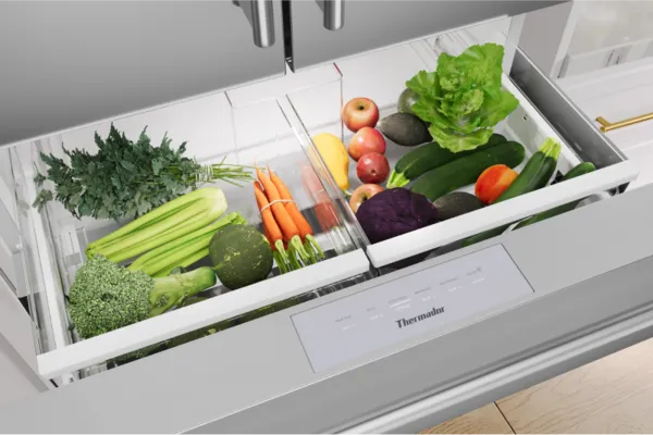 thermafrsh drawer produce inside refrigerator