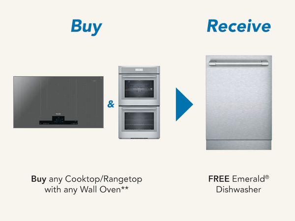 Professional or Masterpiece Cooktop/Rangetop & Wall Oven Suite 