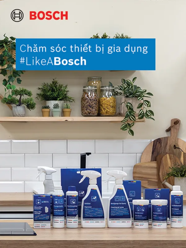 Khám phá ngay các sản phẩm chuyên dụng dành cho thiết bị gia dụng Bosch