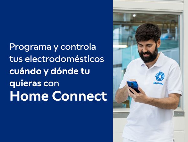 Conectar lavavajillas a internet con Home Connect
