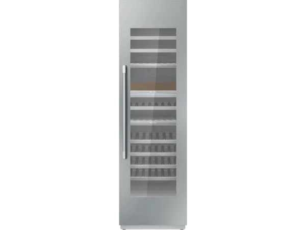 thermador glass door wine refrigerators 24 inch wine column