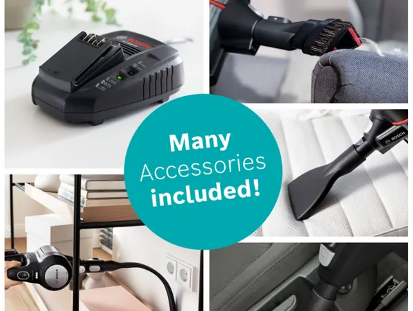 Many Accessories included