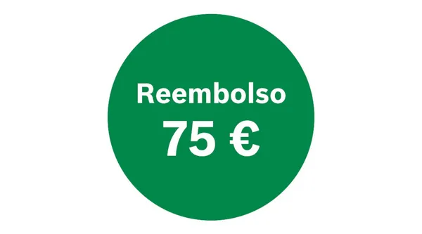 Icono reembolso 75€