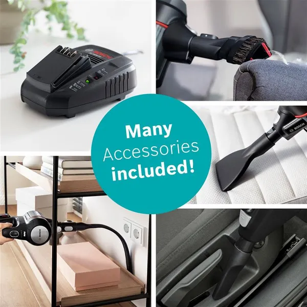 Many Accessories included