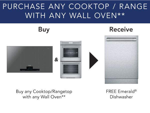 Professional or Masterpiece Cooktop/Rangetop & Wall Oven Suite 