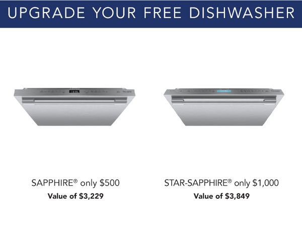 UPGRADE your Free Emerald® dishwasher