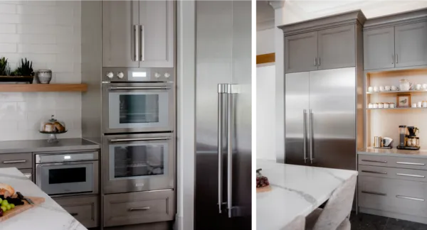 scandinavian simplicity oven refrigeration