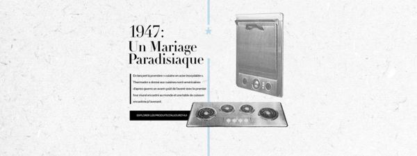 Chronologie de l'héritage Thermador