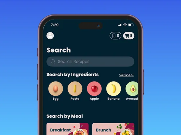 thermador smart kitchen cooking apps sidechef app screen recipe search