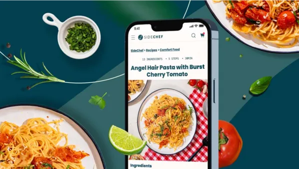 thermador smart kitchen cooking apps sidechef app screen