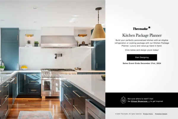 kitchen package planner