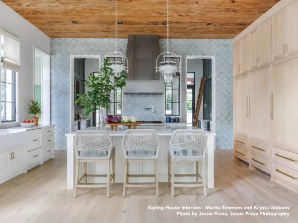 Support southern california homeowners oak blue kitchen