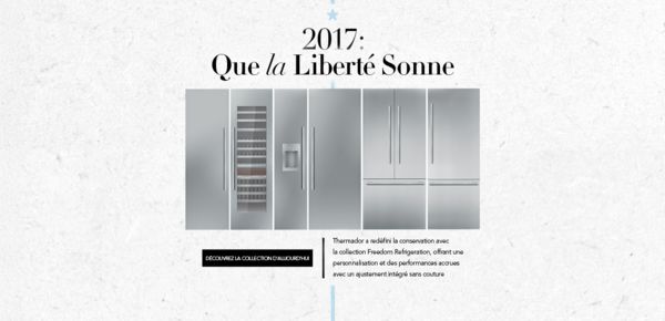 Chronologie de l'héritage Thermador