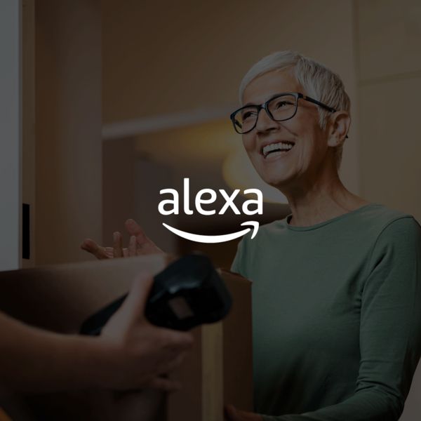 shopping and ordering teaser with logo