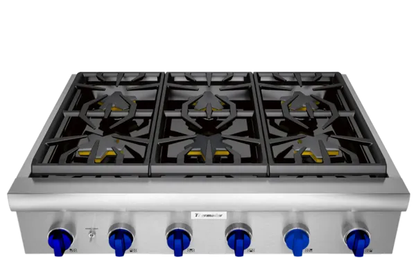 Thermador Blue knobs for rangetops