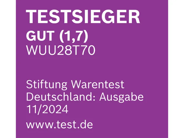 Testsieger Gut (1,7) Stiftung Warentest Deutschland