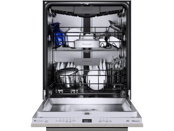 thermador luxury custom panel dishwashers sapphire DWHD640EPR