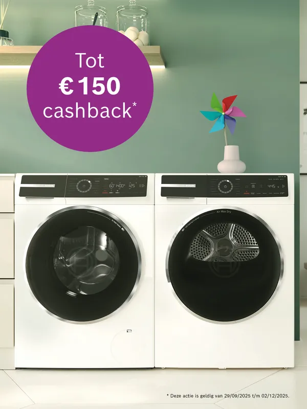 Tot €150 cashback