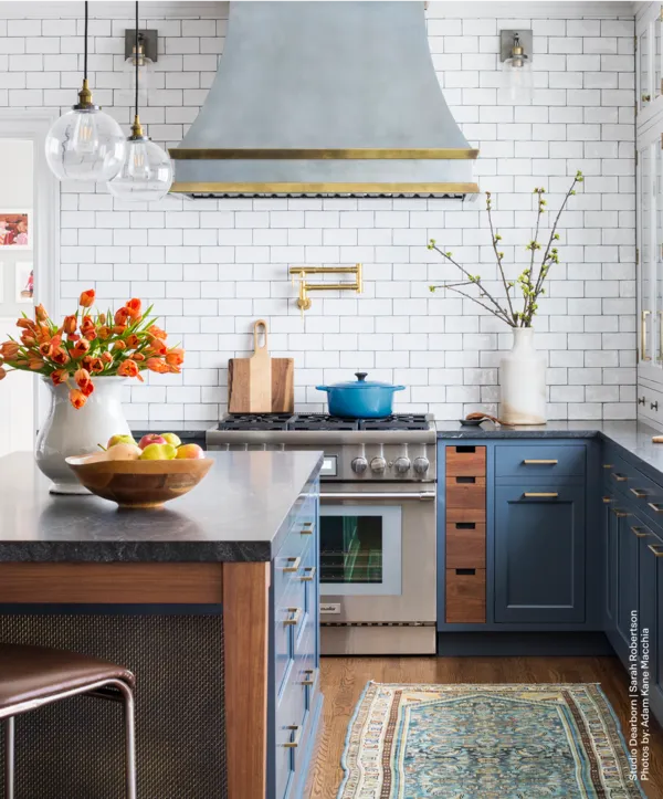 thermador get the look kitchen suites blue kitchen