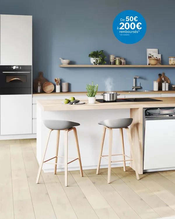 De 50 € à 200 € remboursés sur une sélection d'électroménager* !