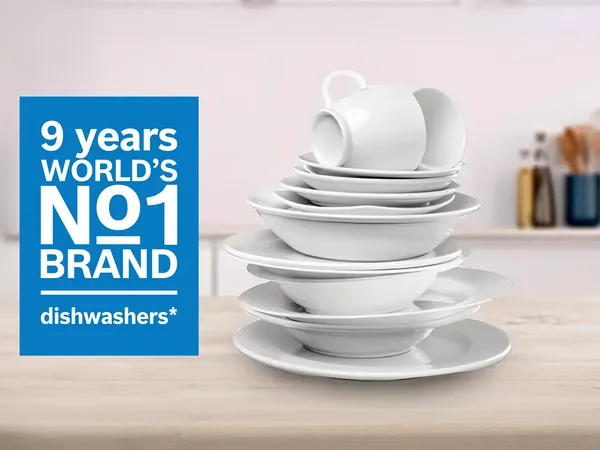 Bosch Dishwashers: World's No. 1 Brand image