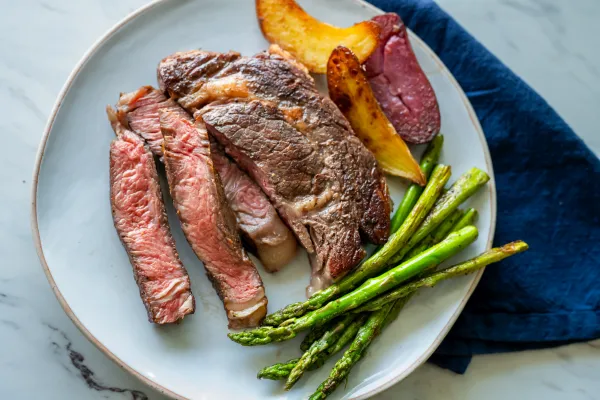Ribeye Steak made by air sous vide
