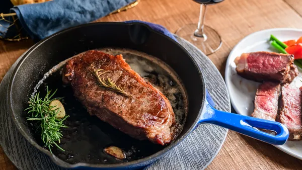 Garlic Herb New York Steak