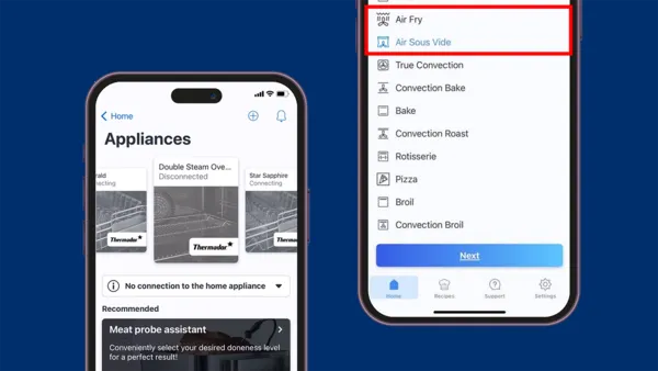 air fry air sous vide automatic update over the air home connect 