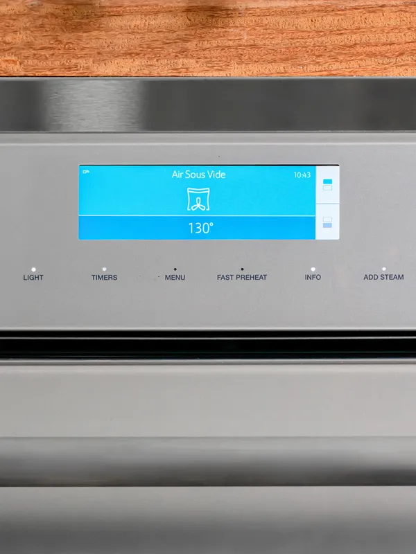 thermador over the air updates masterpiece oven air sous vide mode on screen