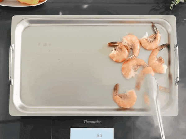 Teppenyaki Pro animation freedom induction cooktop Thermador