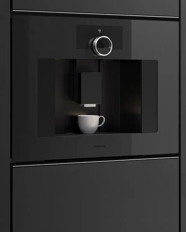 The Gaggenau Minimalist series fully automatic coffee machine