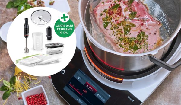 Cookit kaufen und Sous-de-Vide Set gratis dazu bekommen