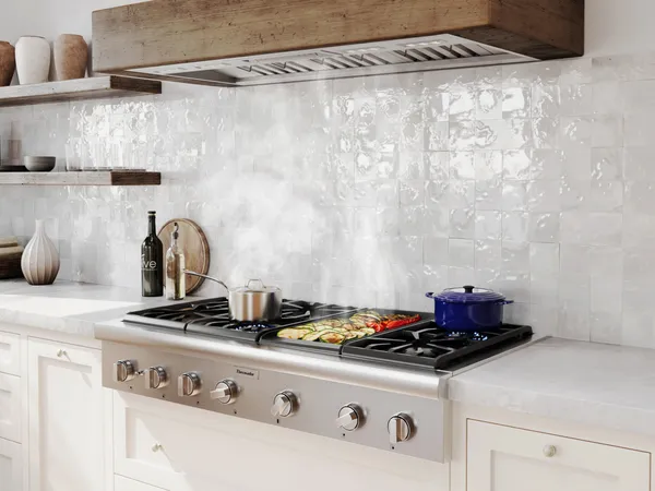 Rangetop with Induction Zone