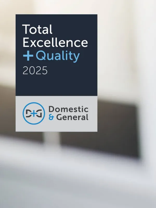 D&G award badge 2025