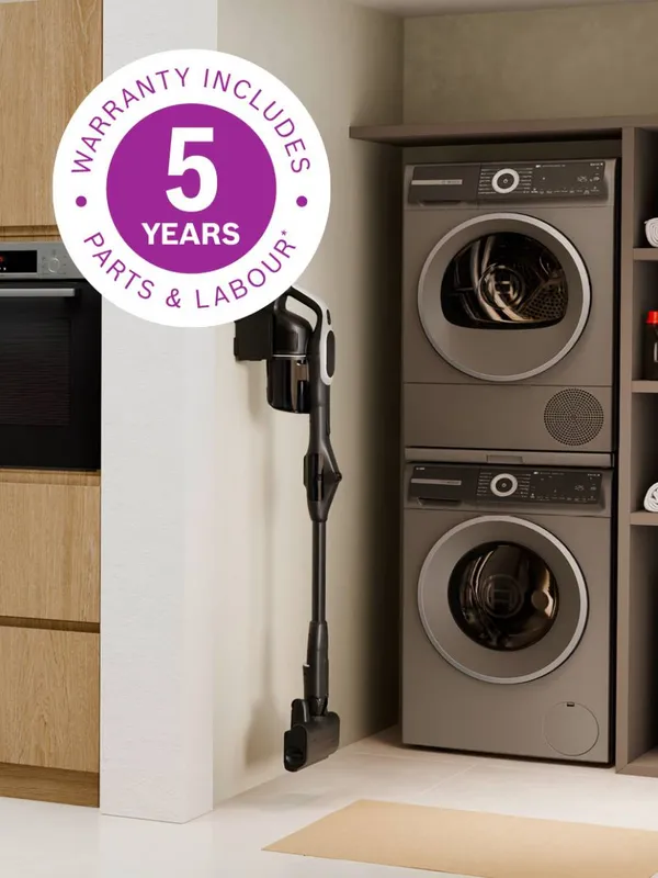 Bosch 5 year warranty badge