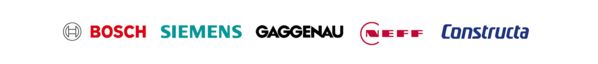 Logo of Bosch, Siemens, Neff, Gaggenau, Constructa 