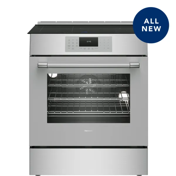 Thermador 30 inch masterpiece induction slide in range