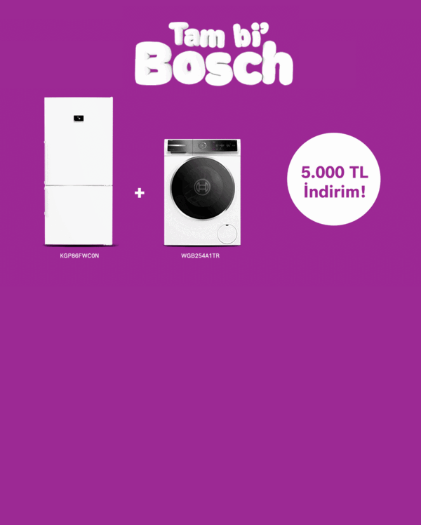2'li Beyaz Eşya Alımında 5.000 TL İndirim!