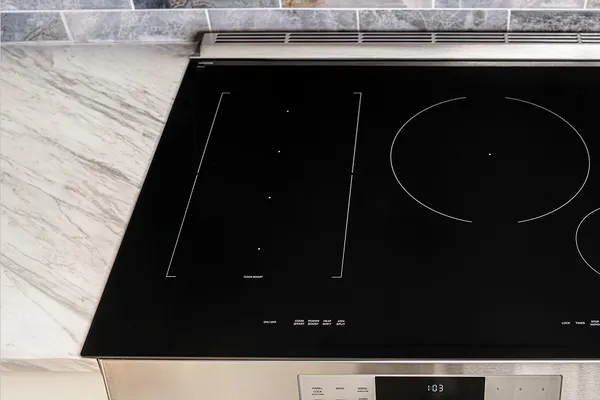 thermador induction ranges 30 inch masterpiece slide in induction range fulsh installation
