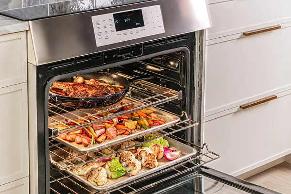 thermador induction ranges 30 inch masterpiece slide in induction range true convection oven